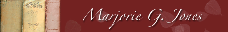 Marjorie G. Jones, Author